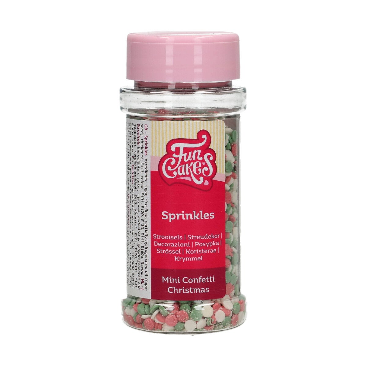 FunCakes Mini Confetti Kerst 60g