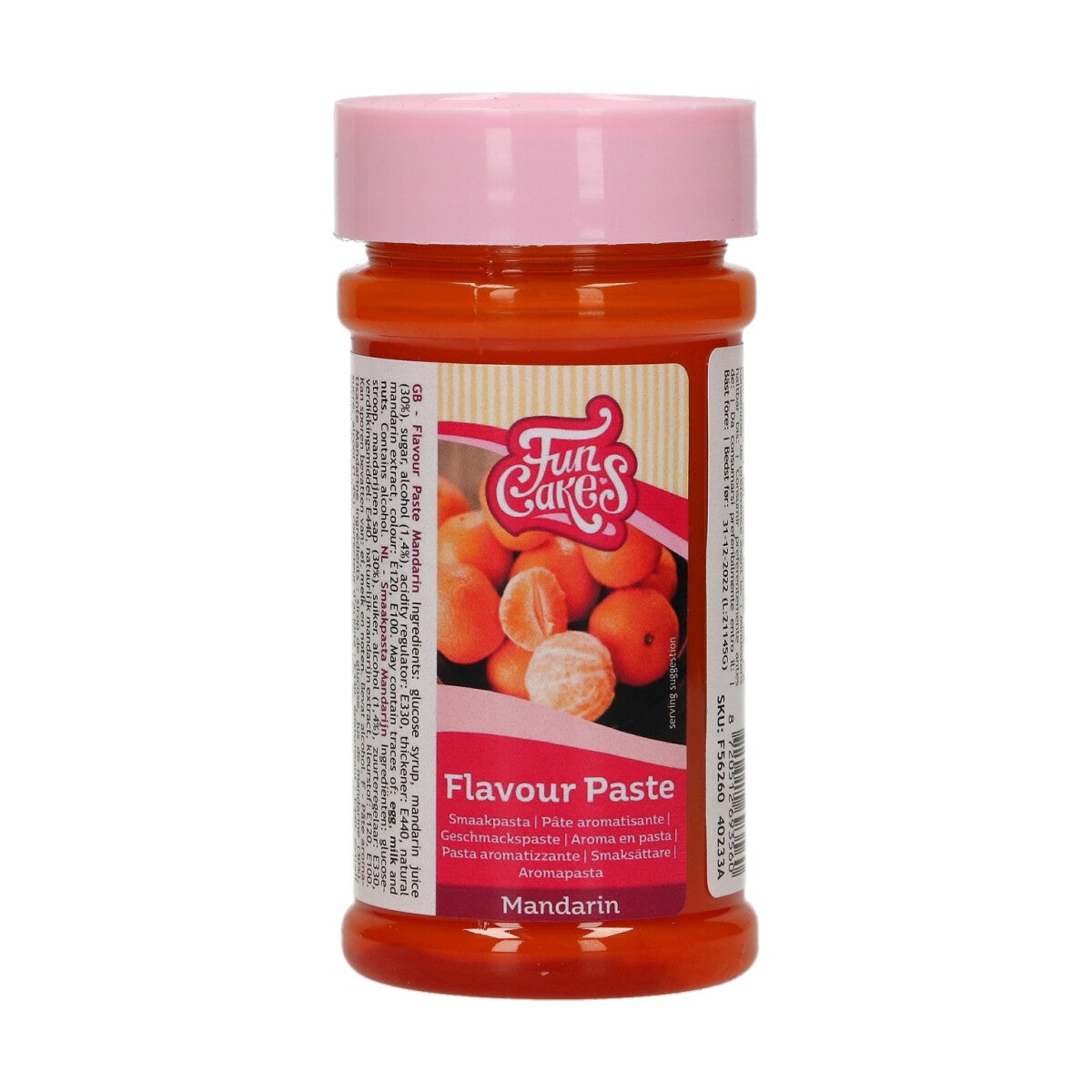 FunCakes Smaakpasta Mandarijn 120 g
