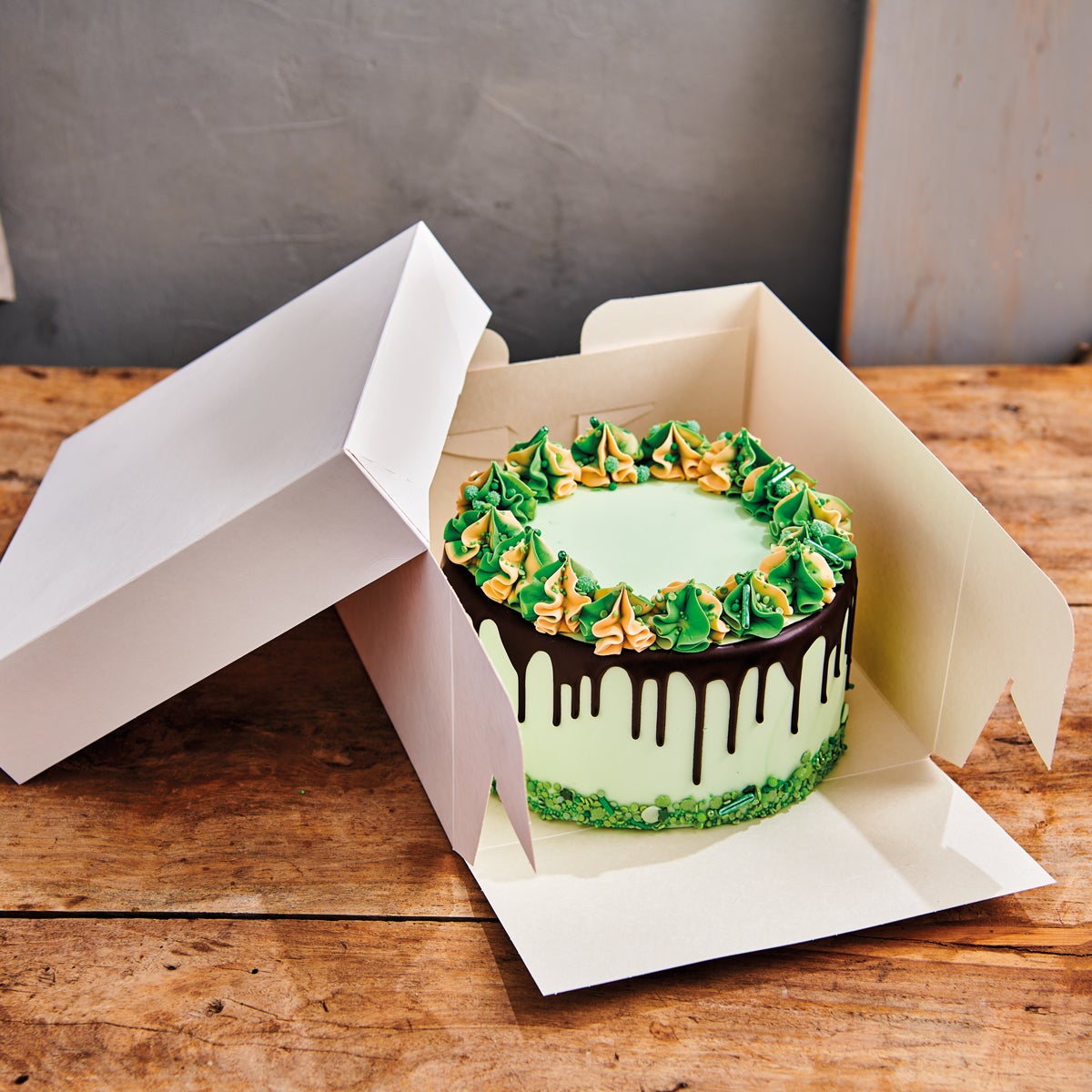 FunCakes Taartdoos Wit 40x40x15 cm pk/12