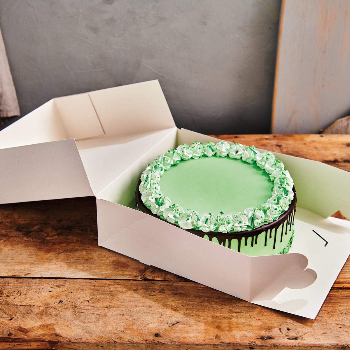 FunCakes Taartdoos Wit 32x32x11,5 cm pk/2