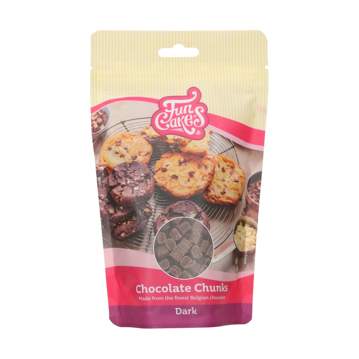 FunCakes Chocolade Chunks Puur 350g