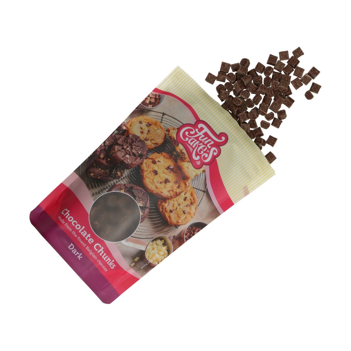 FunCakes Chocolade Chunks Puur 350 g