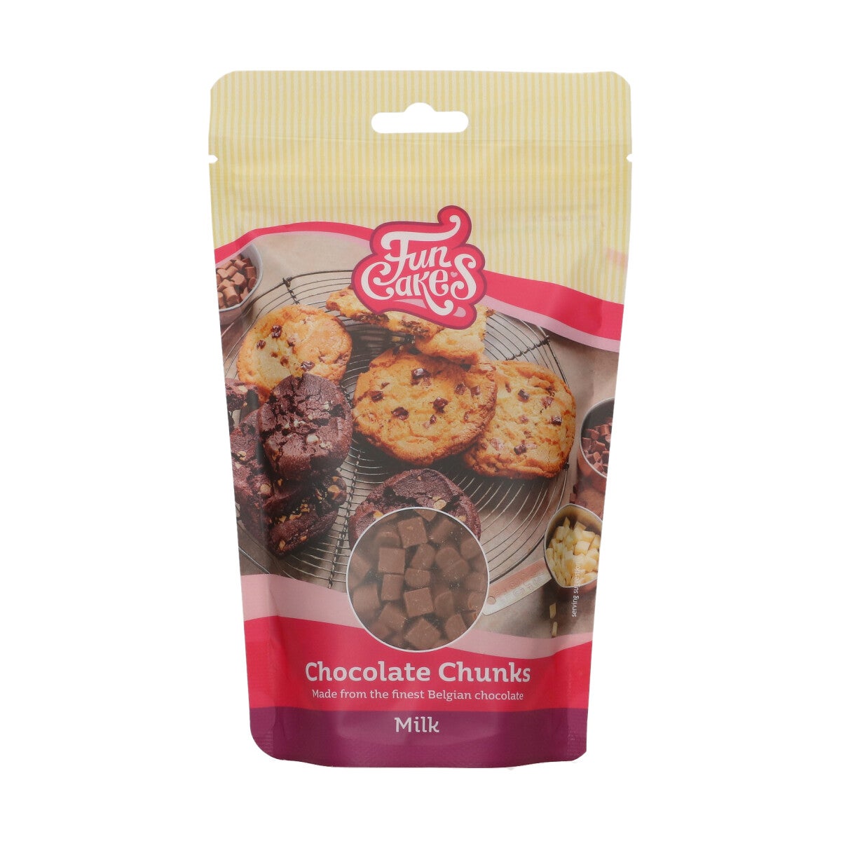 FunCakes Chocolade Chunks Melk 350g