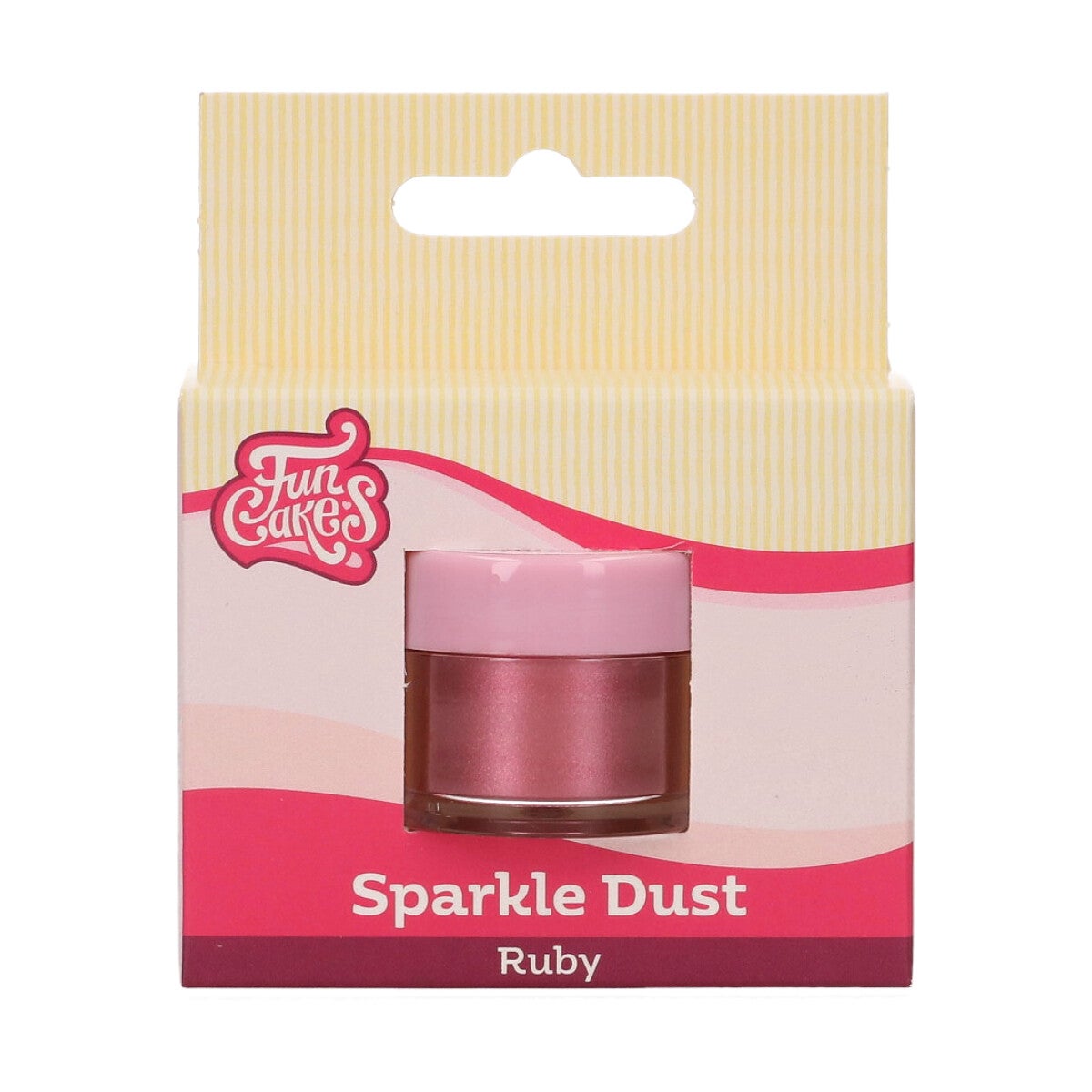 FunCakes Eetbare Glanspoeder Robijn