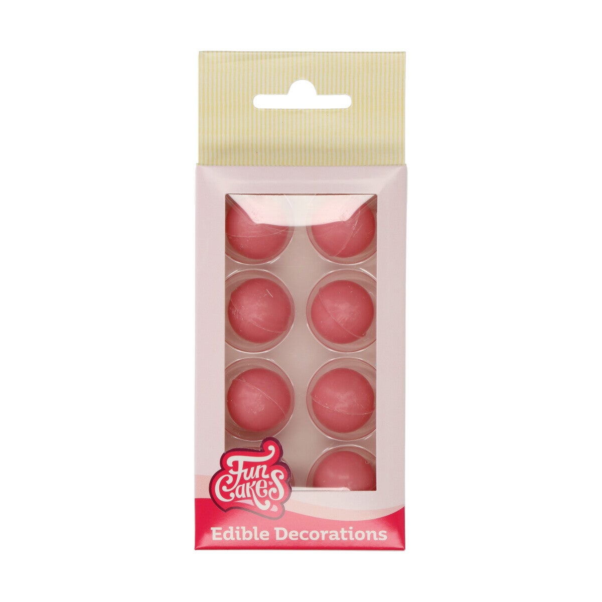 FunCakes Chocoballetjes Roze Set/8