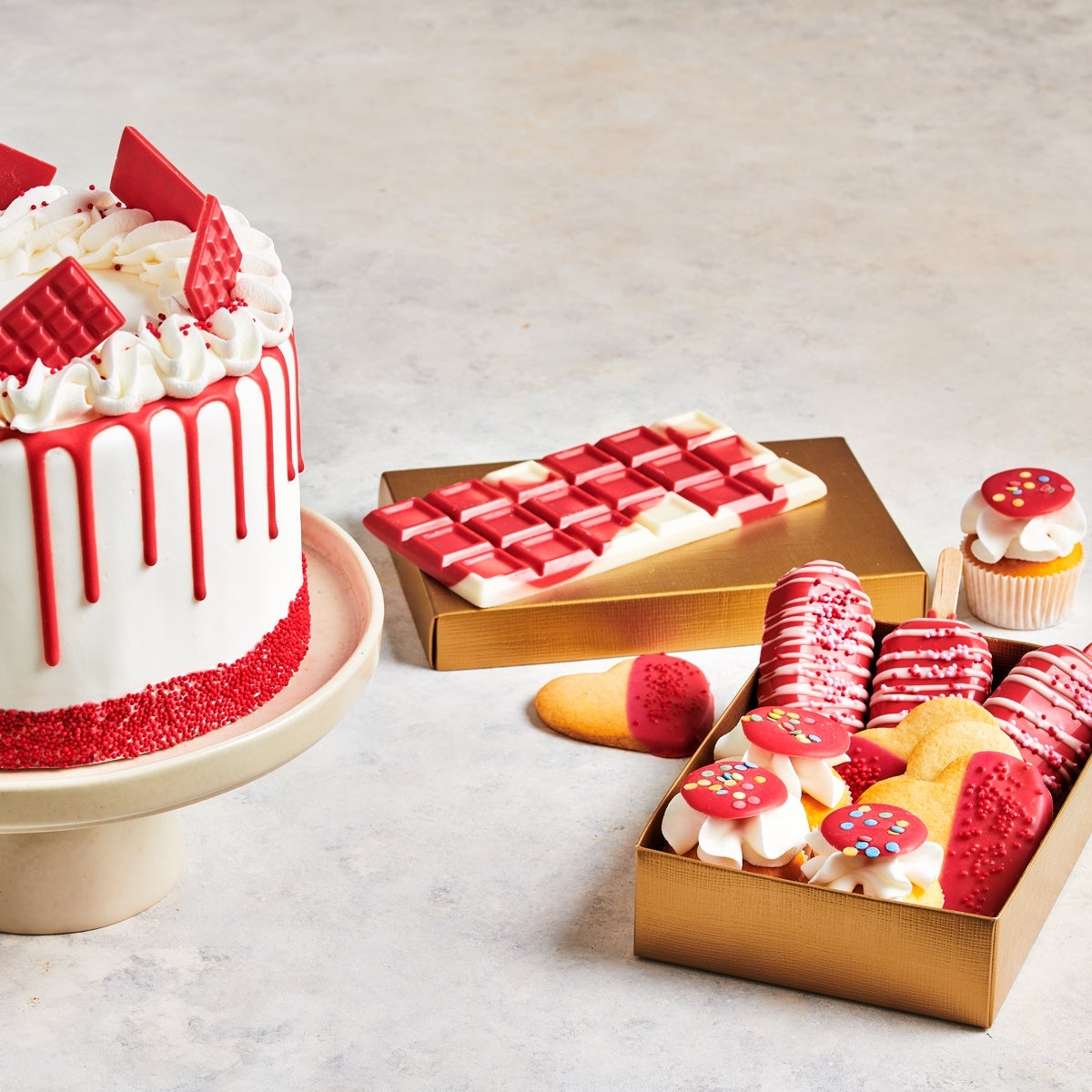 FunCakes Deco Melts -Rood- 250g