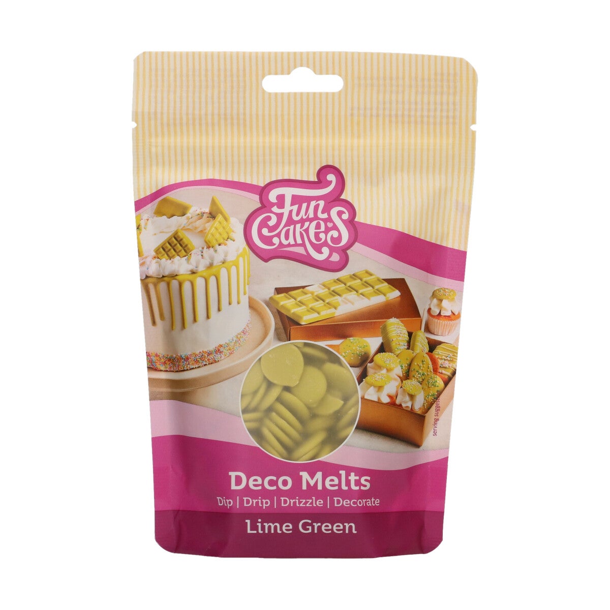 FunCakes Deco Melts - Limoen Groen - 250g