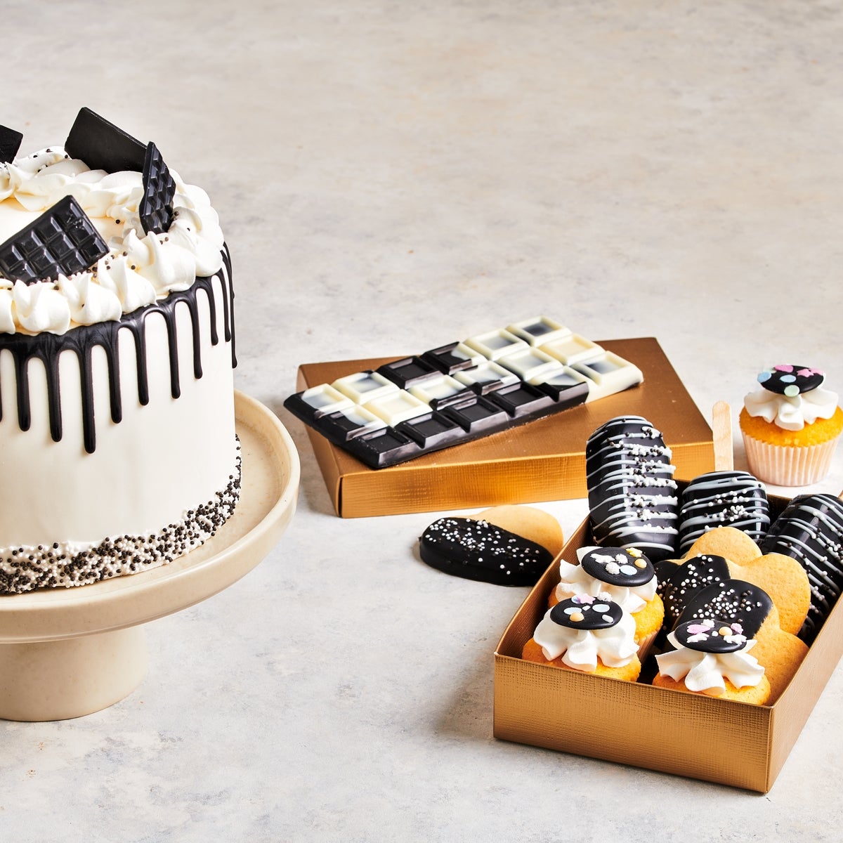 FunCakes Deco Melts -Zwart- 250g