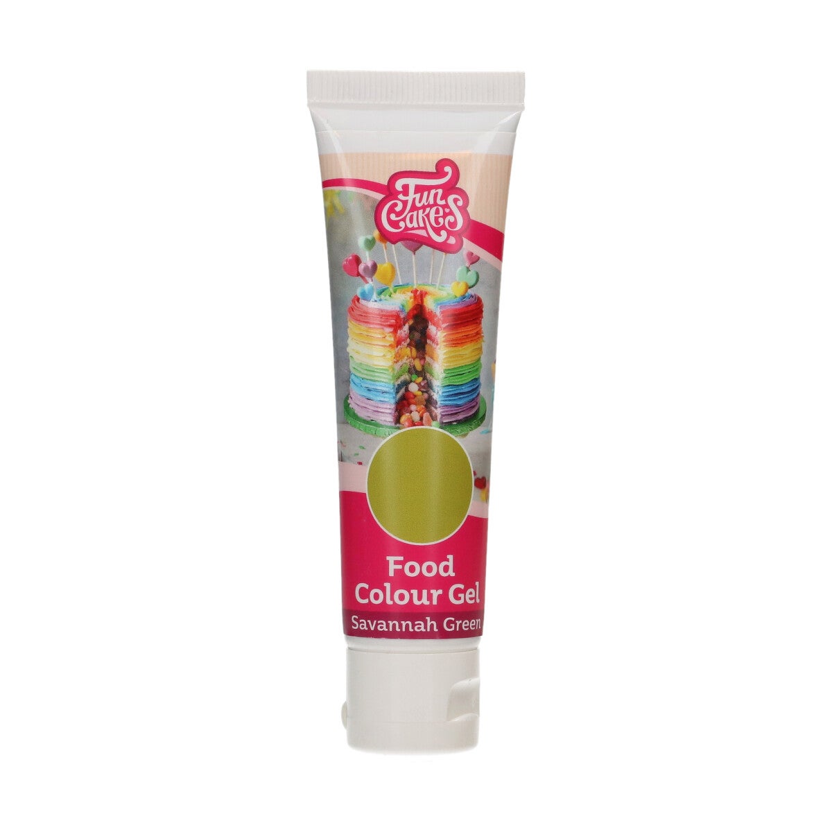 FunCakes Food Colour Gel - Savannah Green 30g