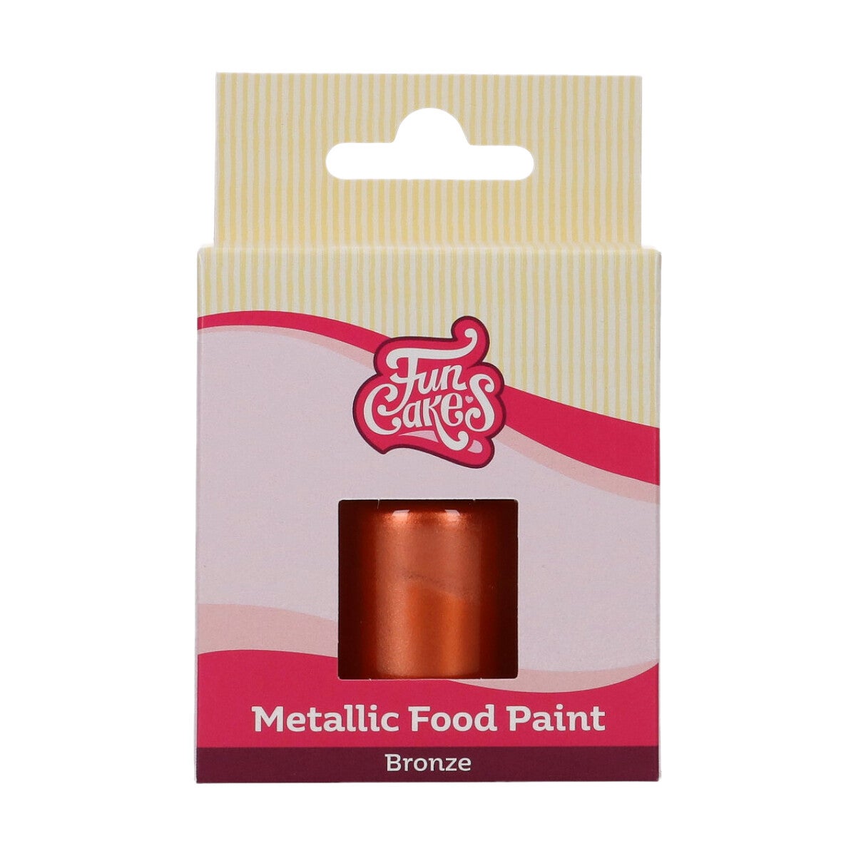 FunCakes Eetbare Metallic Verf Brons 30ml