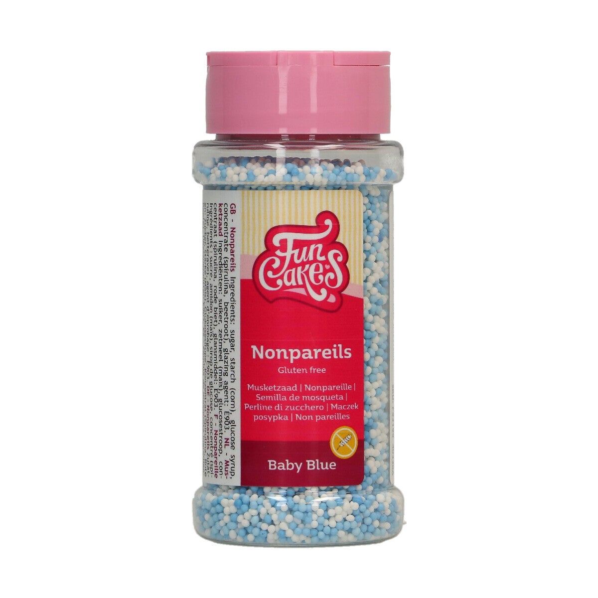 FunCakes Glutenvrije Nonpareils Baby Blue Mix 80 g
