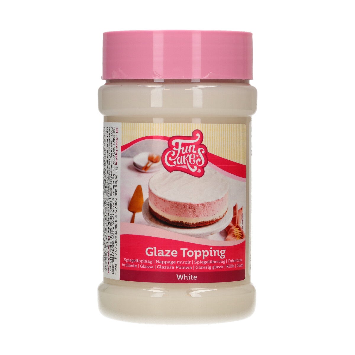FunCakes Glaze Topping Wit 375 g