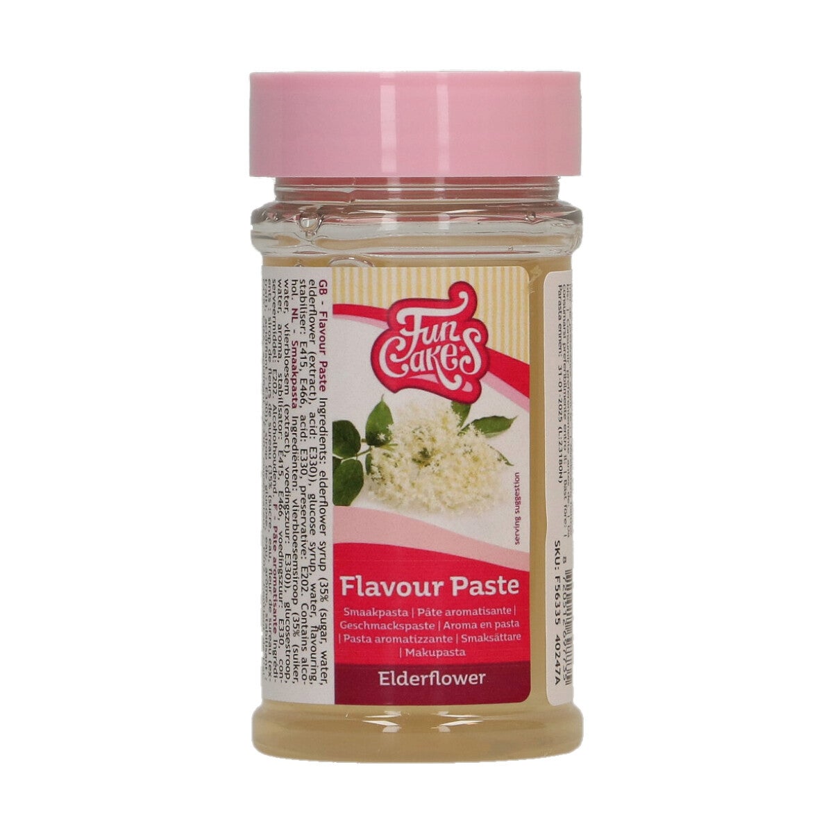 FunCakes Smaakpasta Vlierbloesem 100g