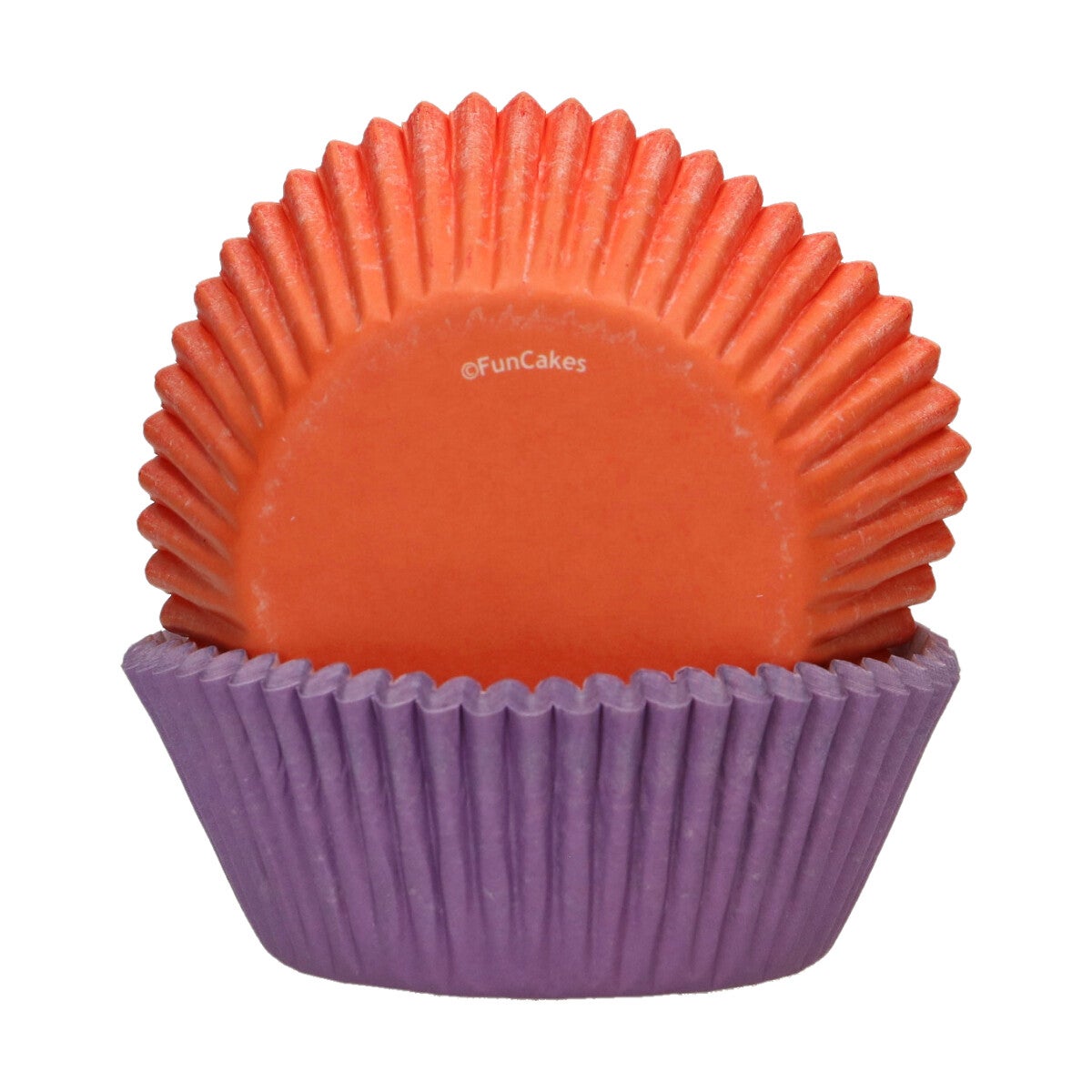 FunCakes Baking Cups Paars / Oranje pk/48
