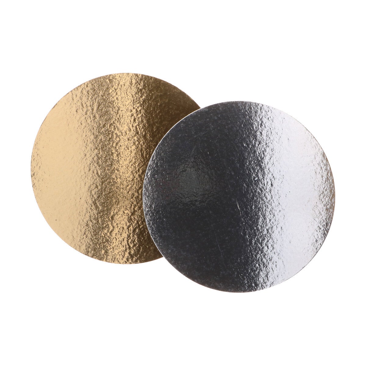 FunCakes Taartkartons Goud/Zilver Rond 26 cm pk/100