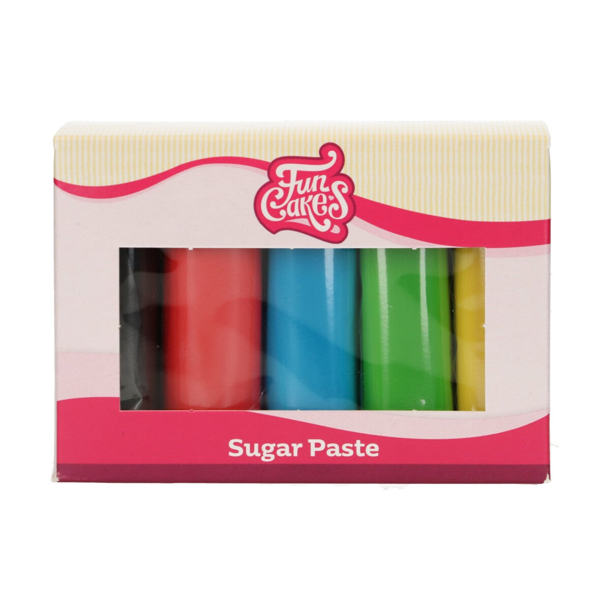 FunCakes Rolfondant Multipack Essentiële Kleuren 5x100g