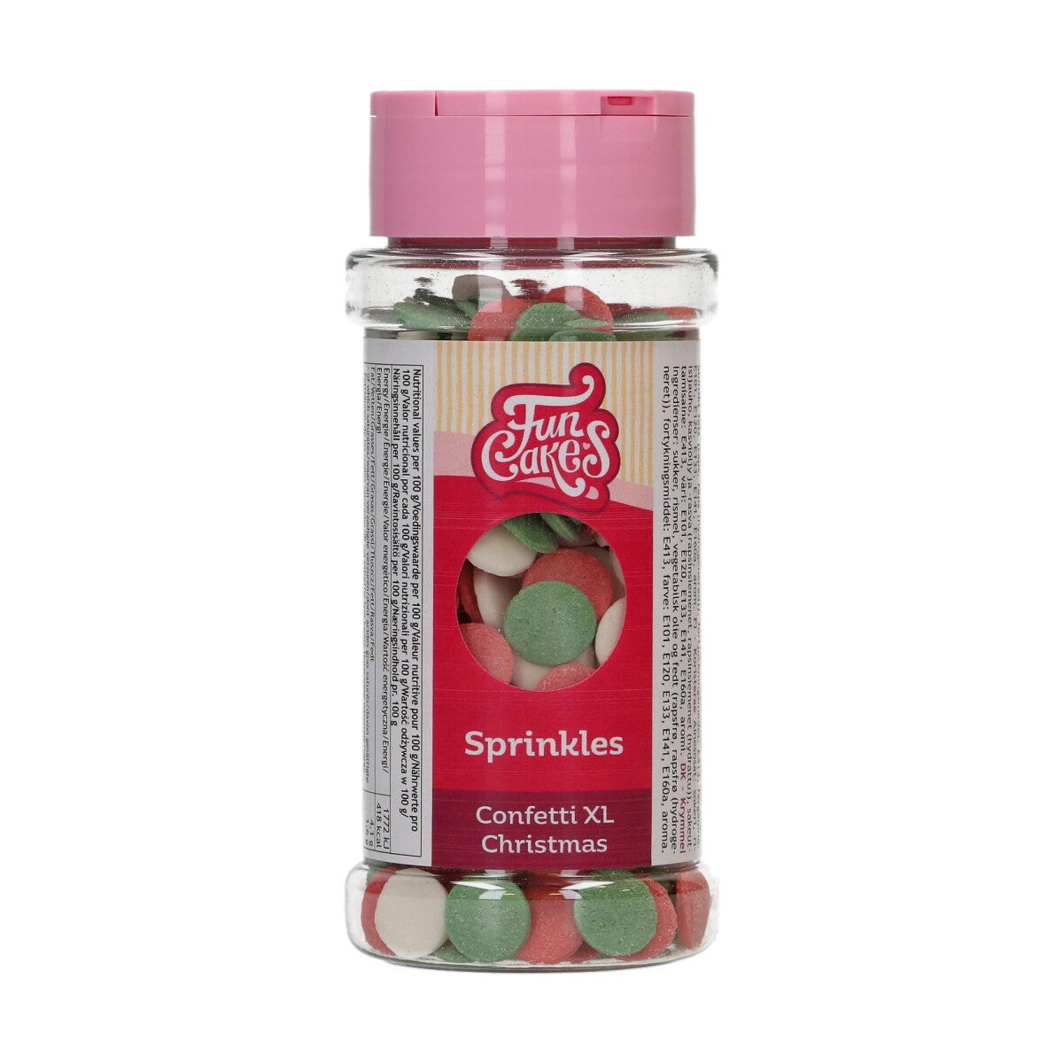 FunCakes Confetti XL Kerst 55 g