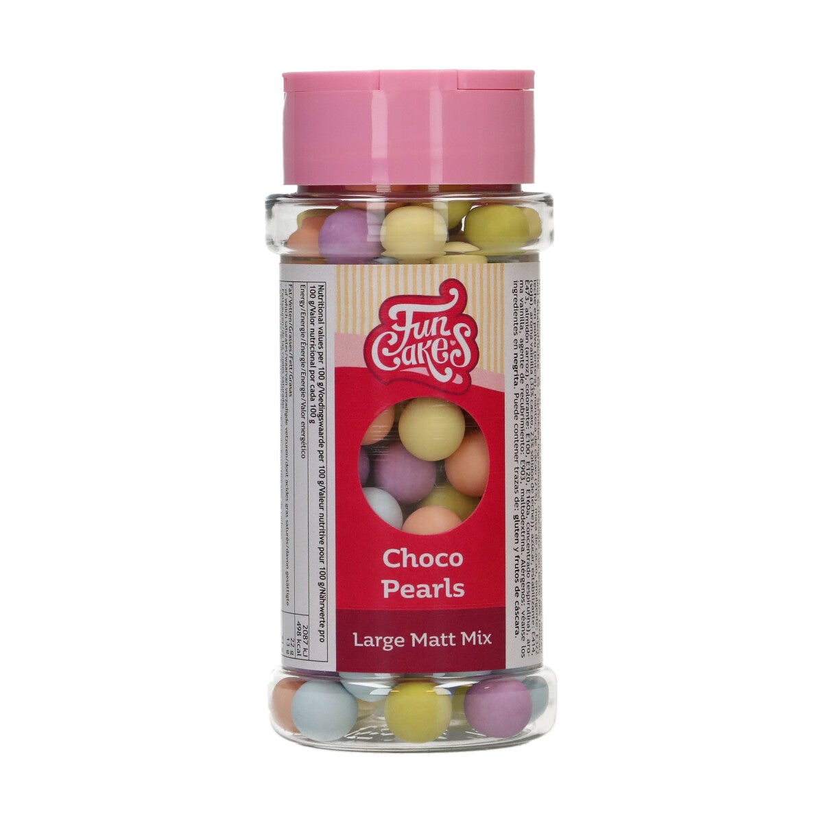 FunCakes Candy Choco Parels Large Mat Mix 70g