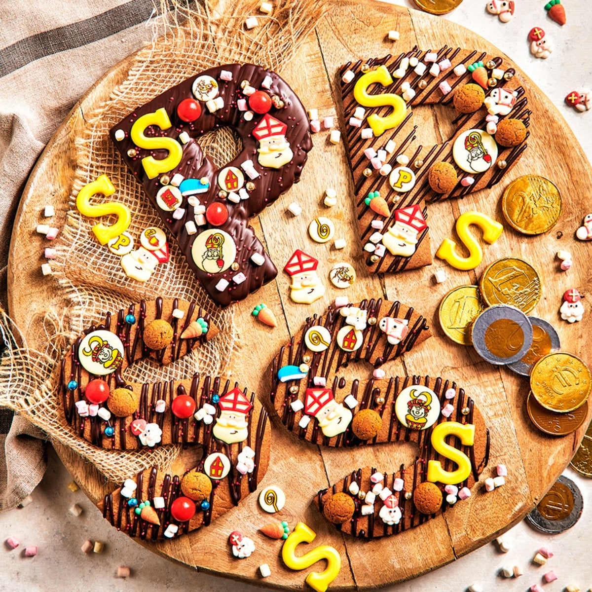 FunCakes Suikerdecoratie Sinterklaas Set/12