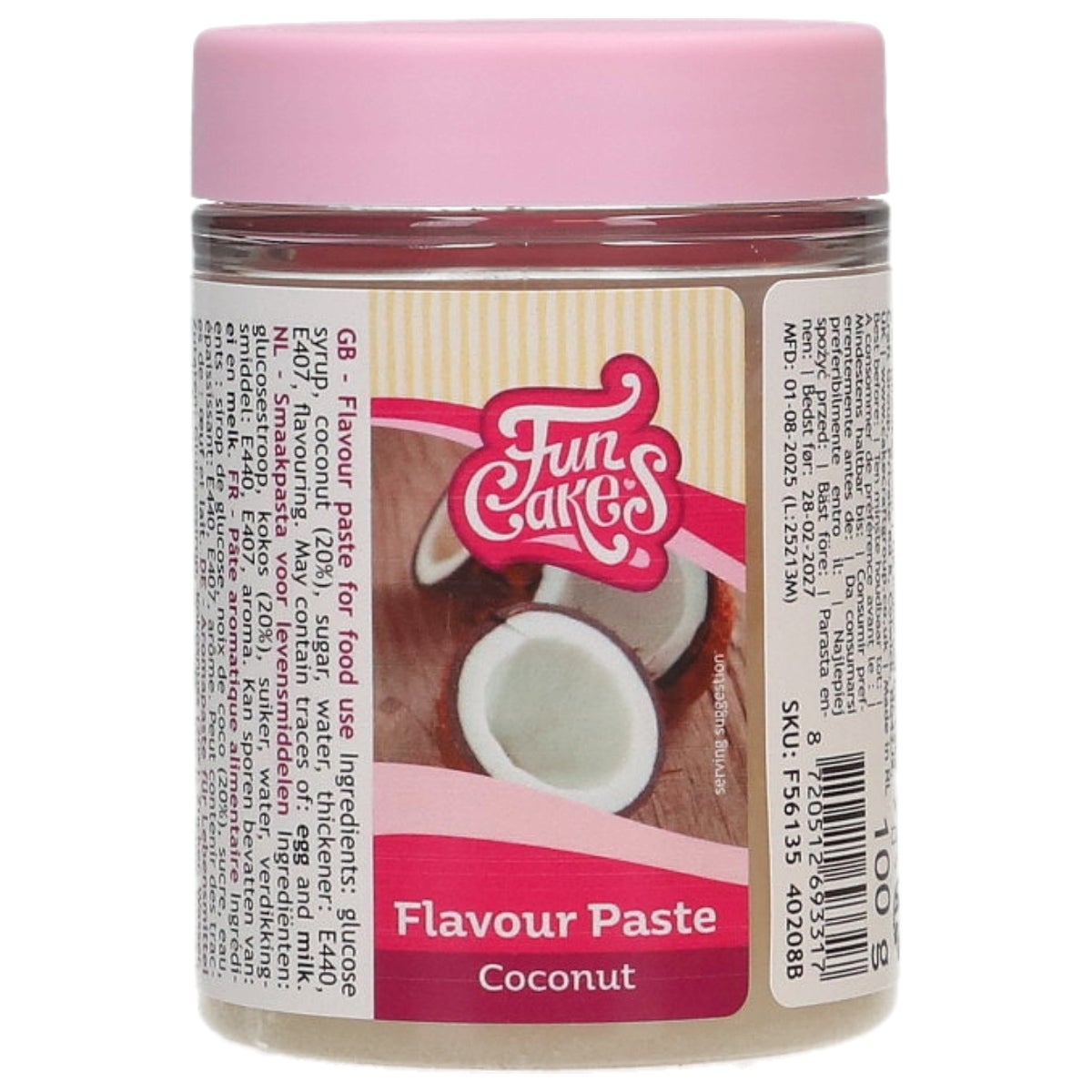 FunCakes Smaakpasta Kokos 100 g