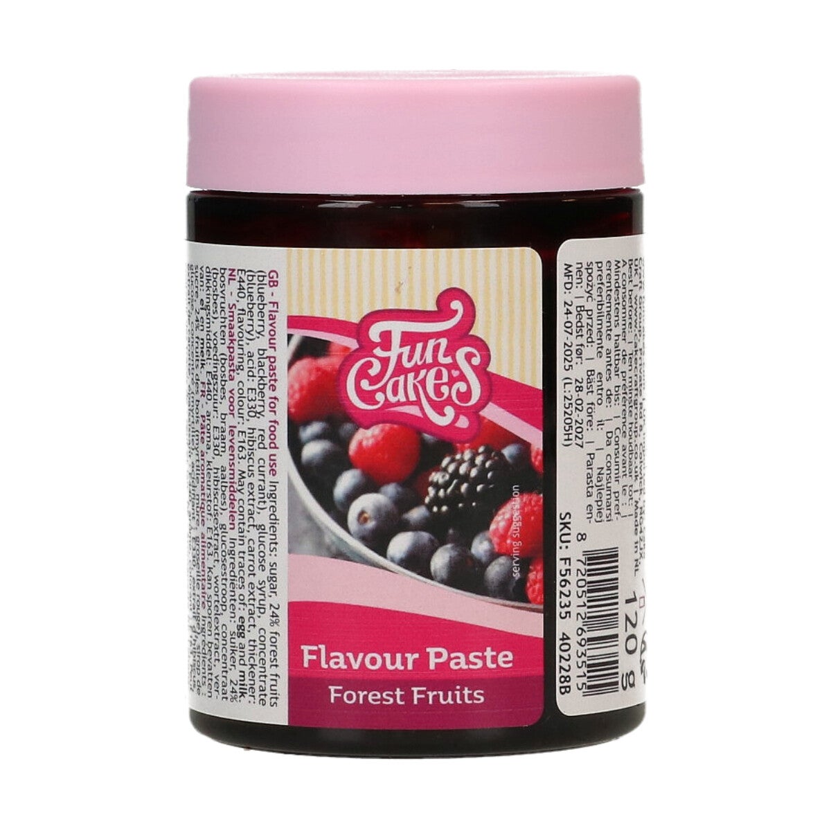 FunCakes Smaakpasta Bosvruchten 120 g