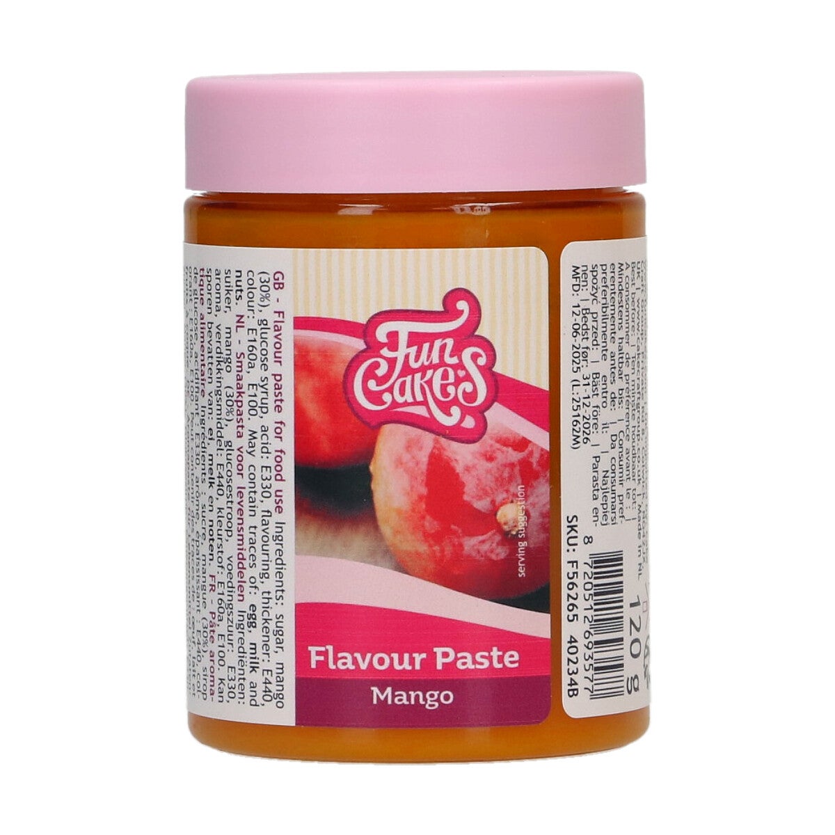 FunCakes Smaakpasta Mango 120 g