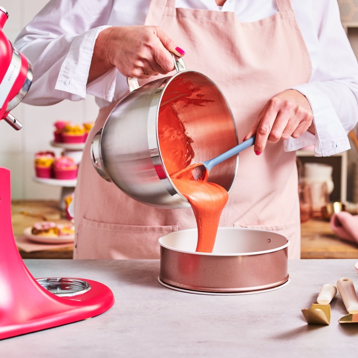 FunCakes Mix voor Red Velvet Cake 1 kg