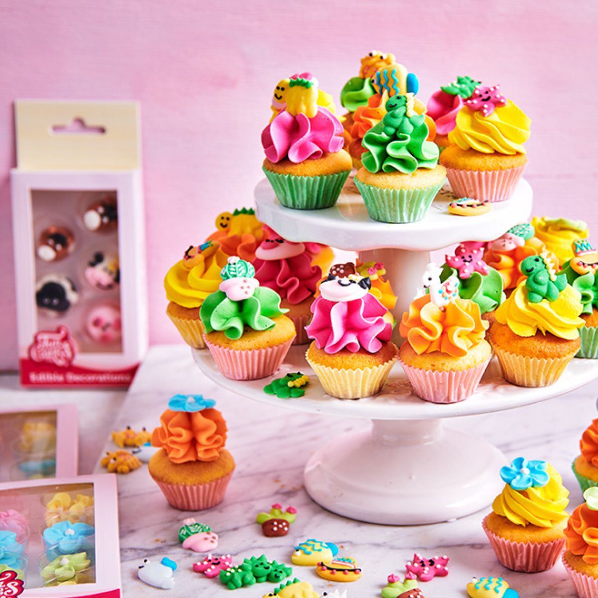 FunCakes Suikerdecoratie Safari Dieren Set/12