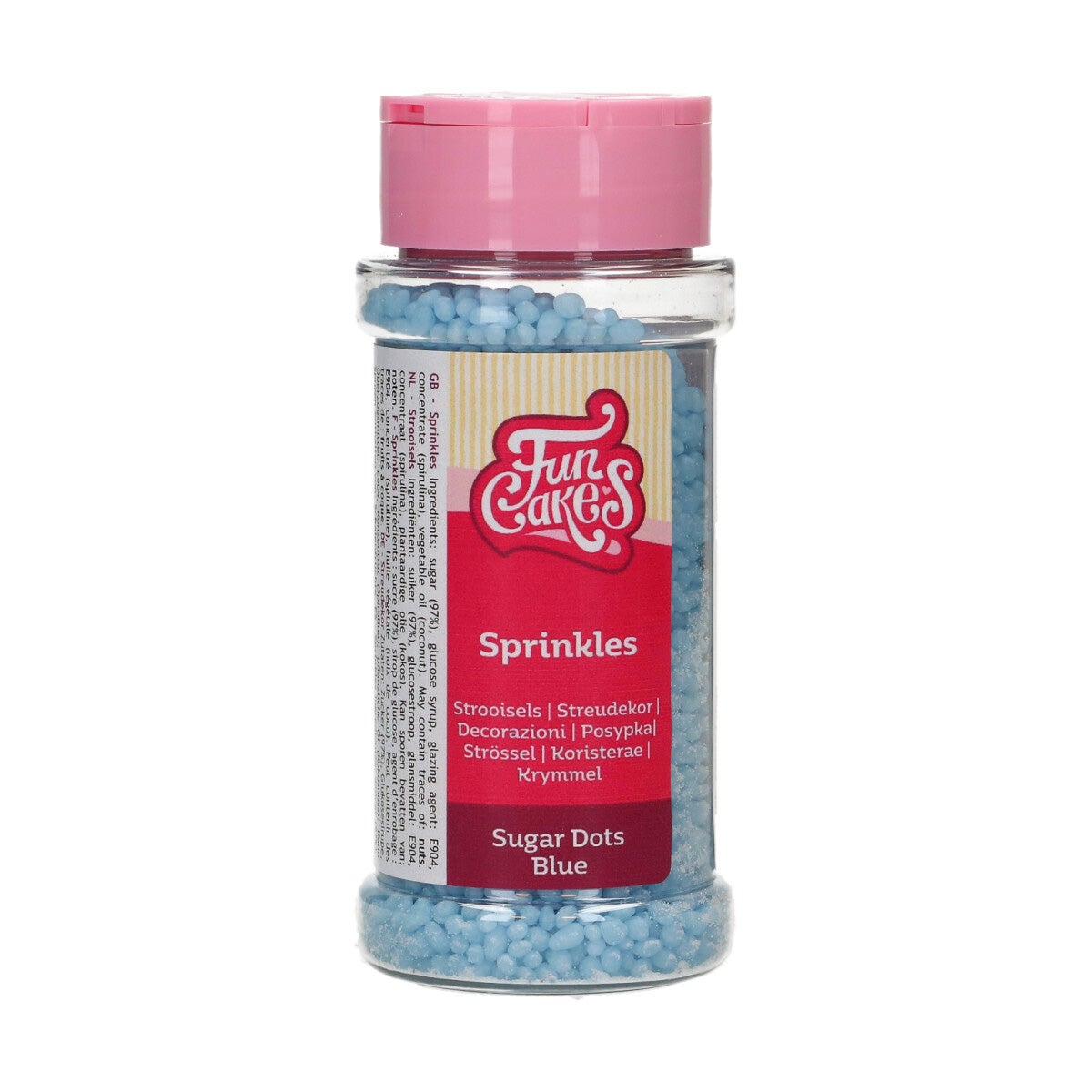 FunCakes Sugar Dots Blauw 80 g