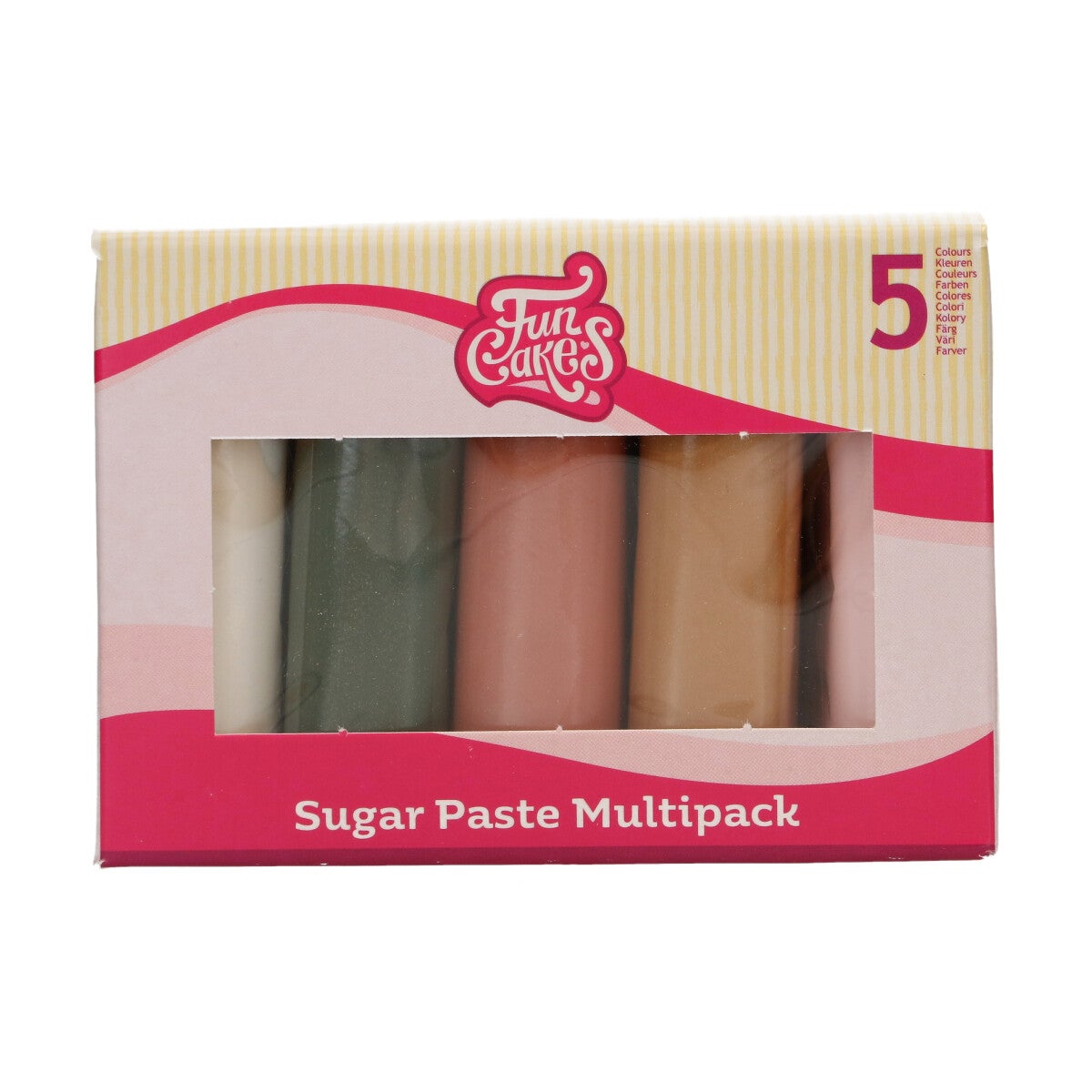 FunCakes Rolfondant Multipack Shimmering Garden 5x100g