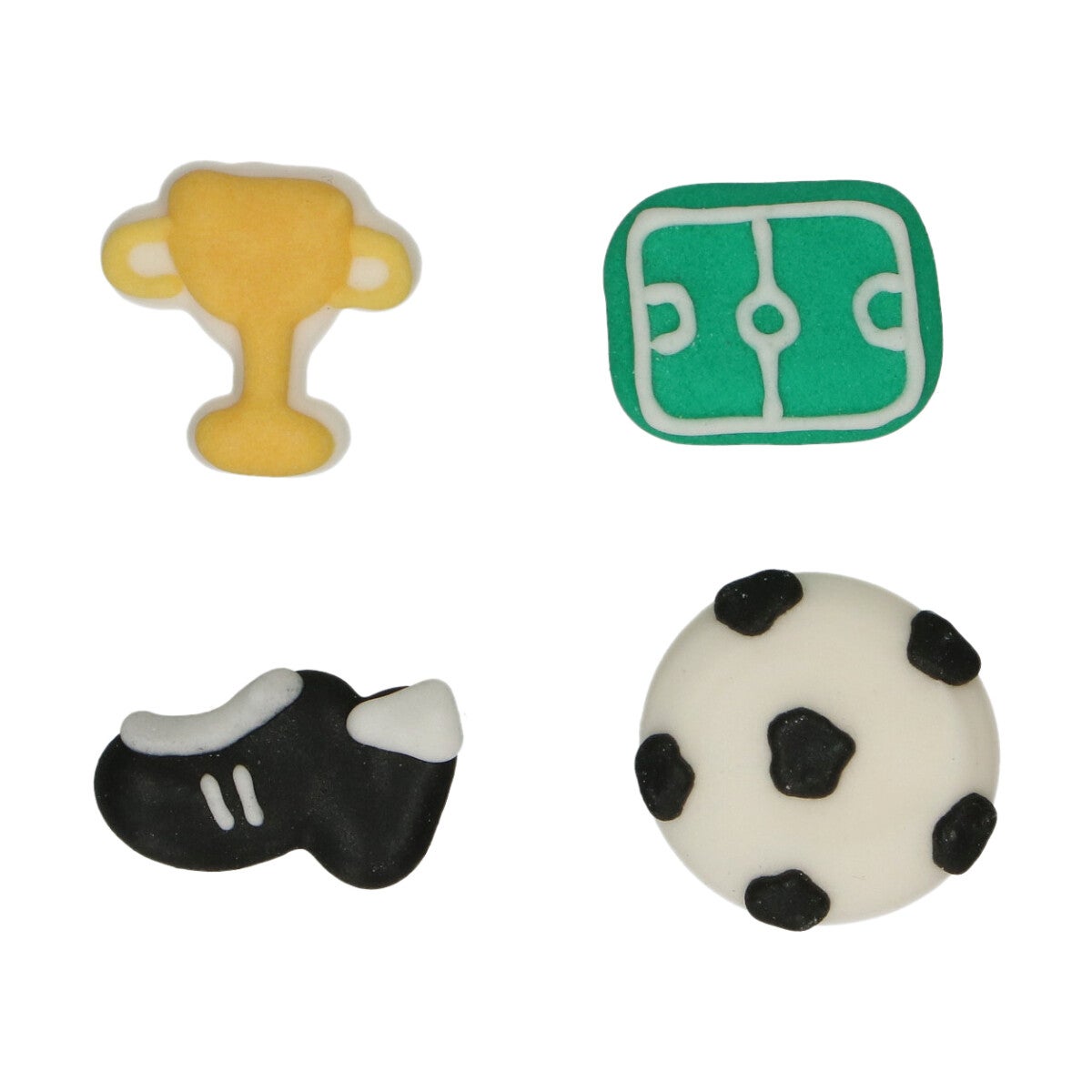 FunCakes Suikerdecoraties Voetbal Set/8