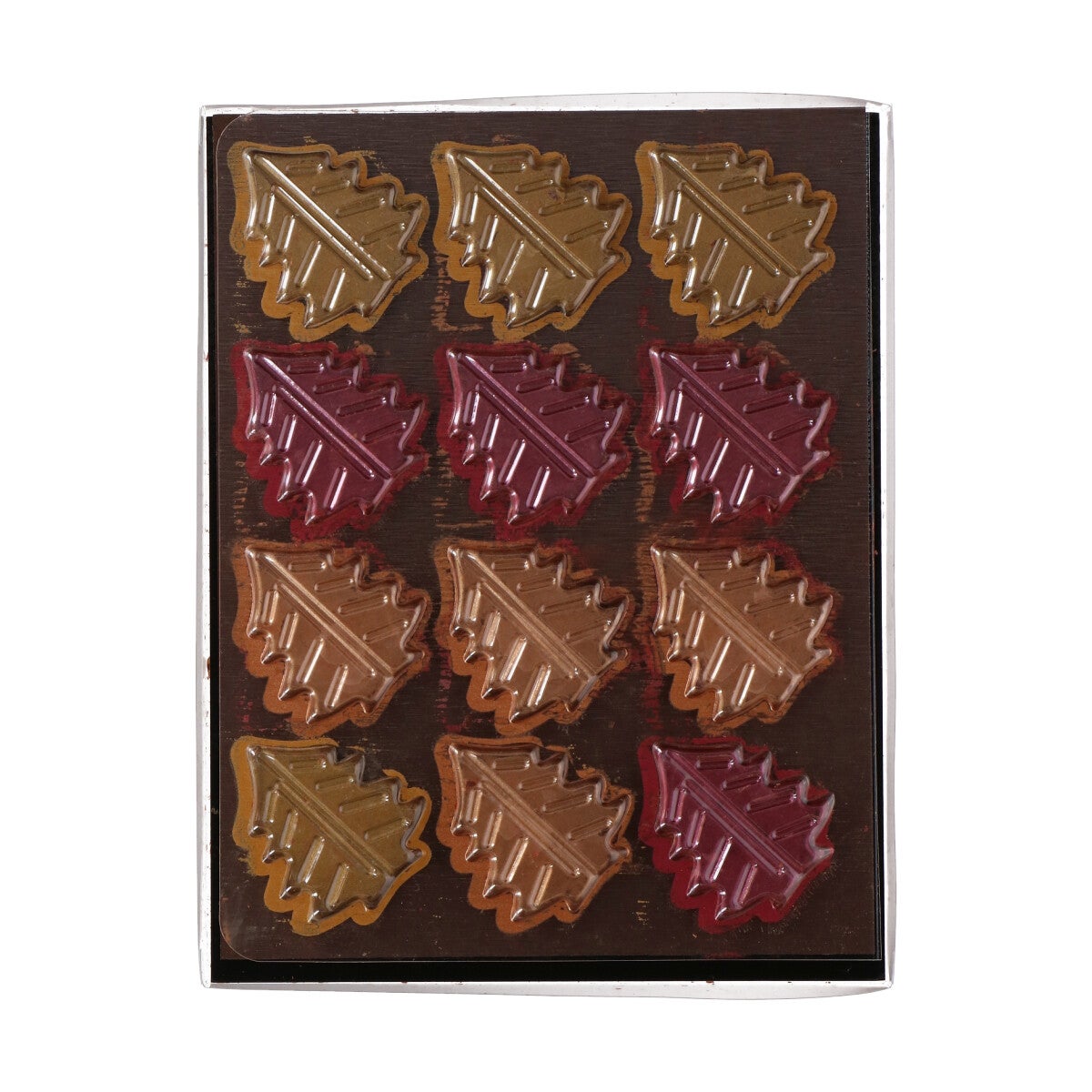 FunCakes Chocolade Decoratie Kerstboom Set/12