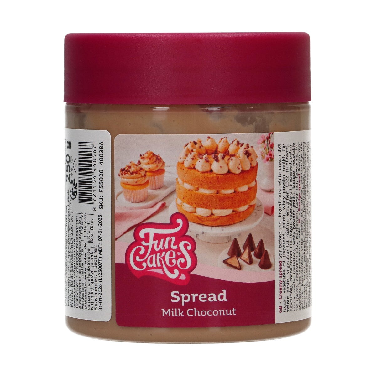 FunCakes Spread - Melk Choconut 250g