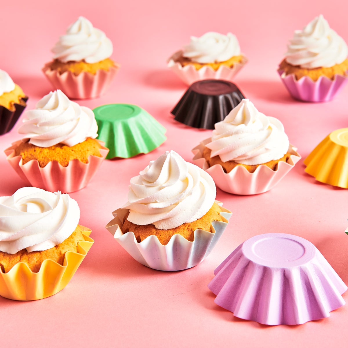 FunCakes Bloom Baking Cups - Pastel Paars pk/48