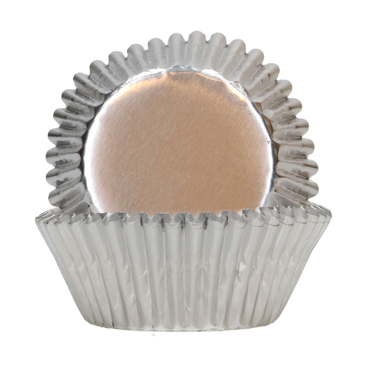 FunCakes Folie Baking Cups - Metallic Zilver pk/48
