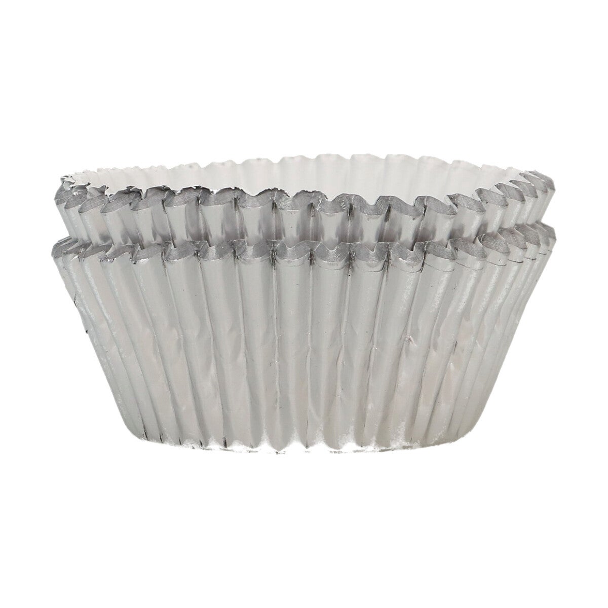 FunCakes Folie Baking Cups - Metallic Zilver pk/48