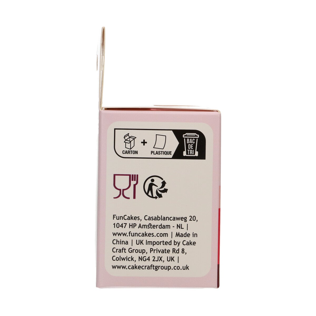 FunCakes Folie Baking Cups - Metallic Rosé Goud pk/48