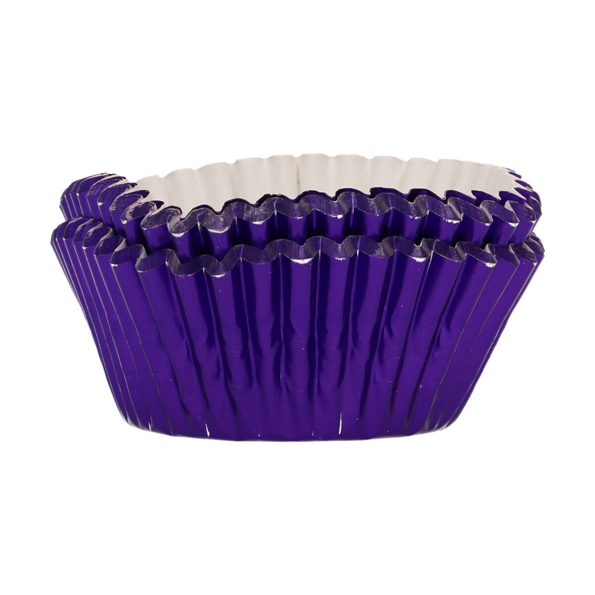 FunCakes Folie Baking Cups - Metallic Paars pk/48
