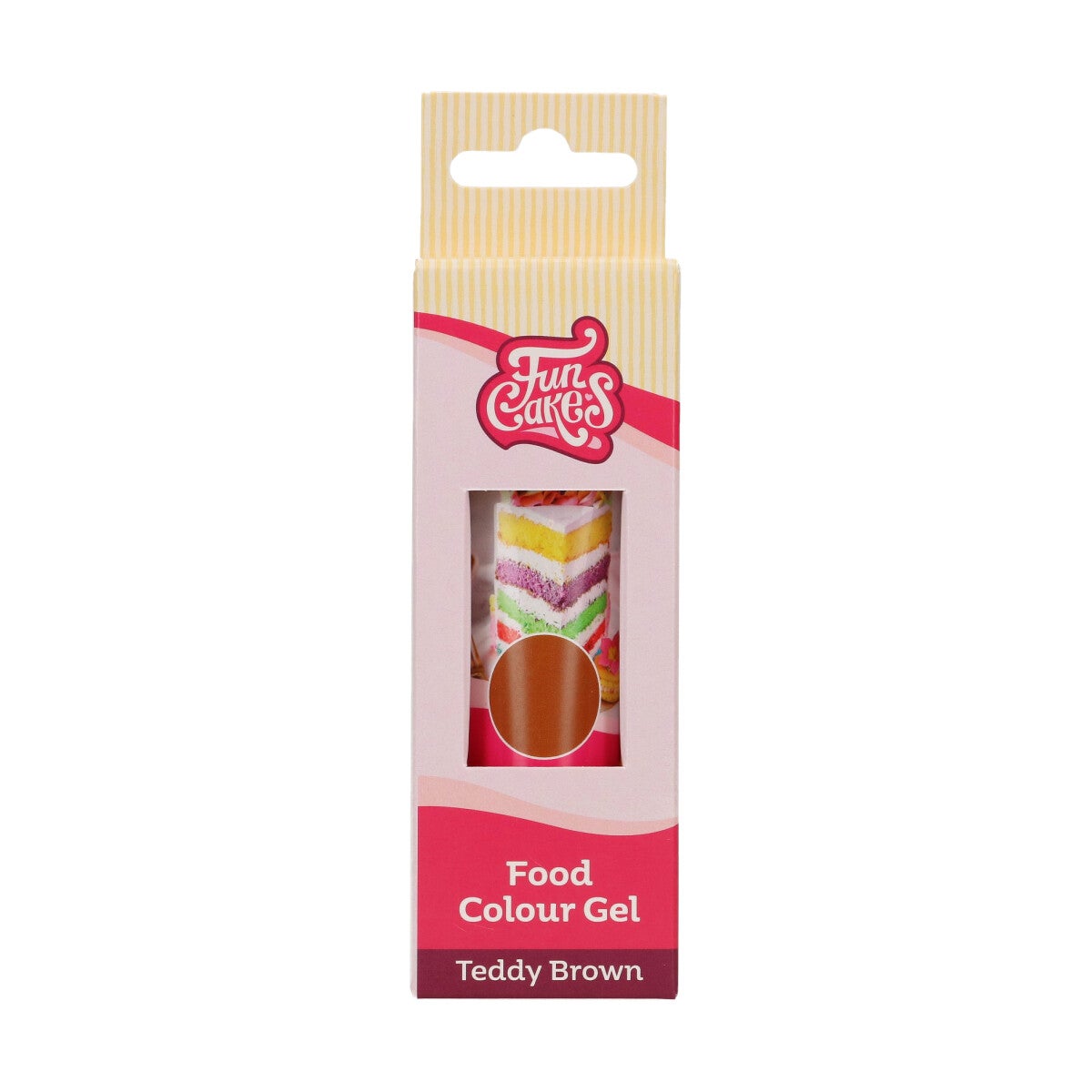FunCakes Food Colour Gel Teddy Brown 30 g
