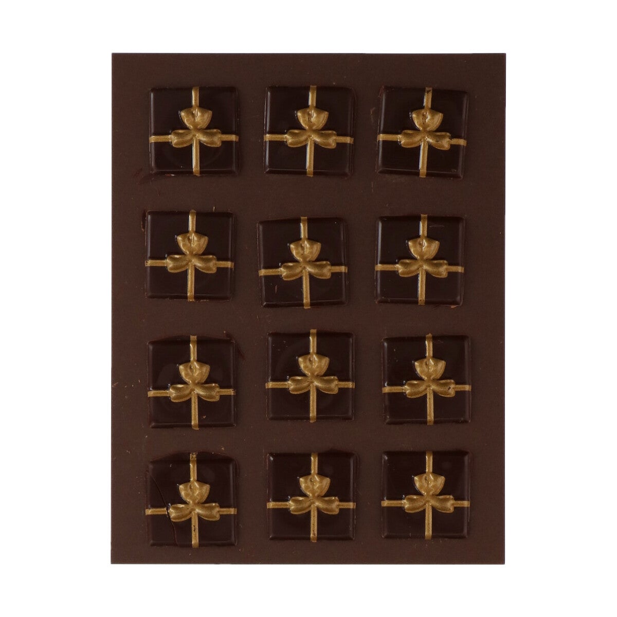 FunCakes Chocolade Decoraties Cadeau Bruin/Goud pk/12