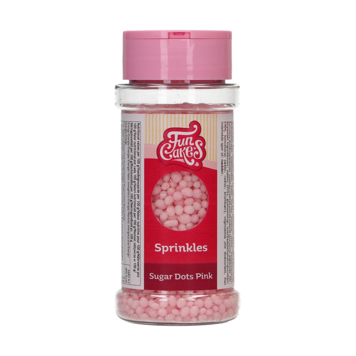 FunCakes Sugar Dots Roze 80 g