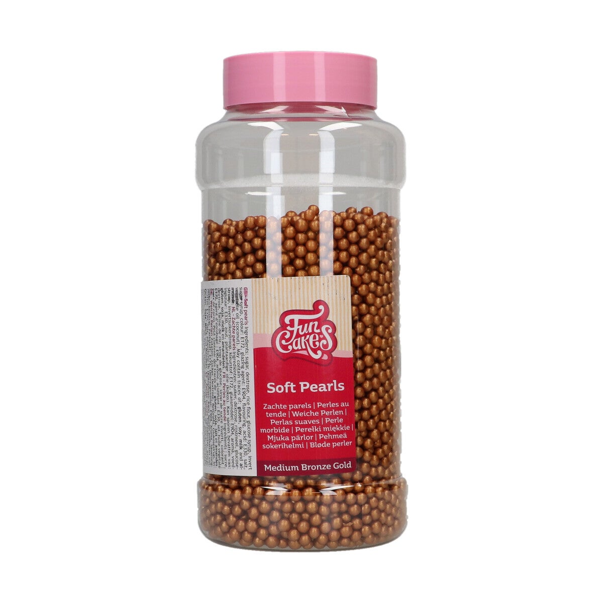 FunCakes Soft Pearls 5mm Bronze Gold 500 g