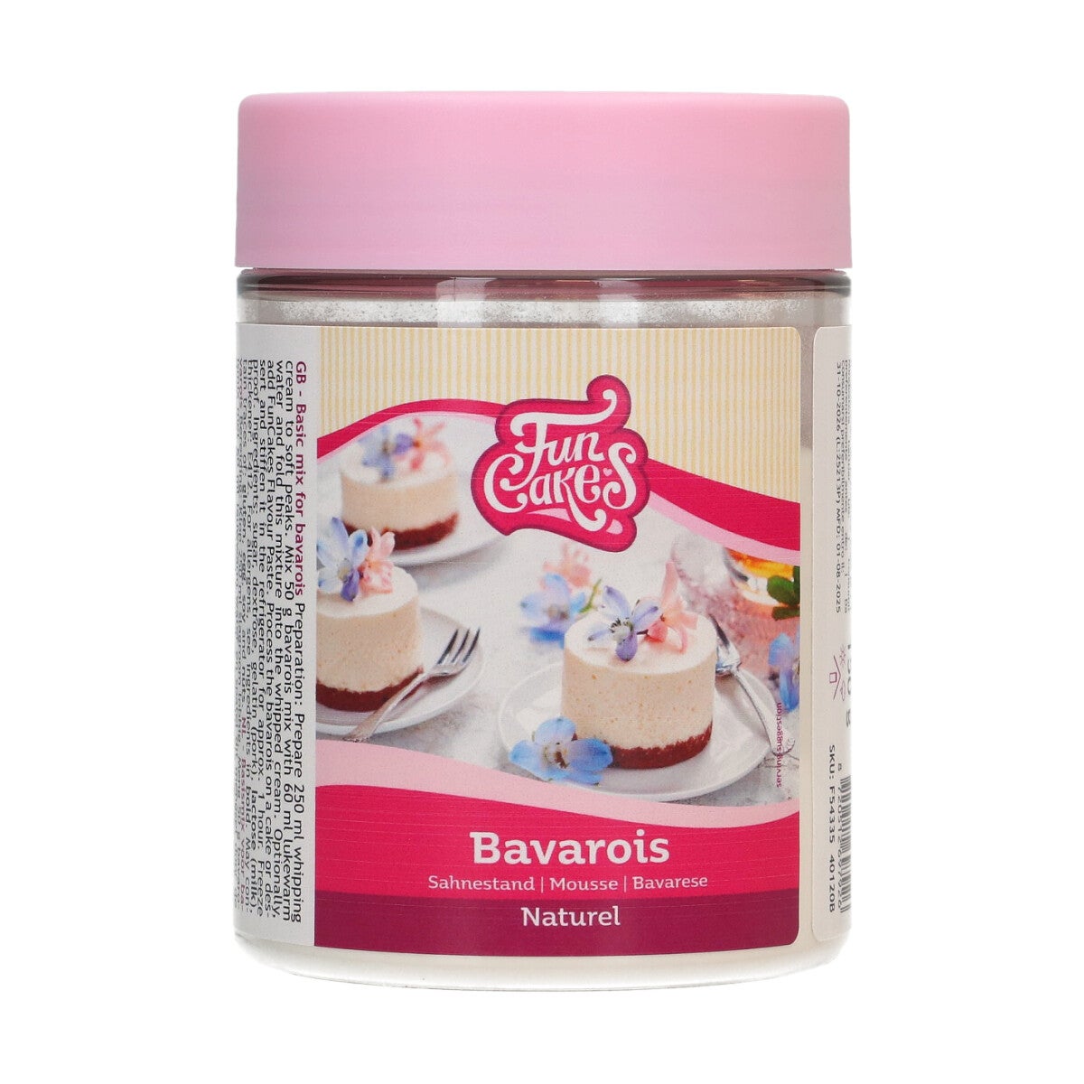 FunCakes Mix voor Bavarois Naturel 150 g
