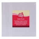 FunCakes Cake Drum Vierkant Wit 20 cm