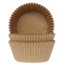 House of Marie Baking Cups Kraft pk/48