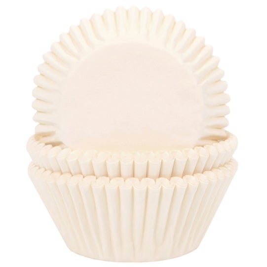 House of Marie Cupcakevormpjes Ivoor pk/50