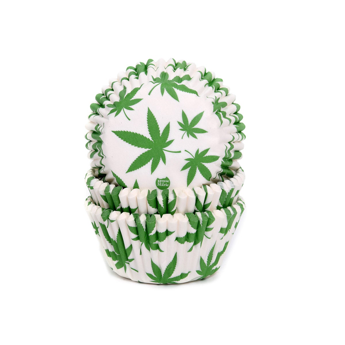 House of Marie Cupcakevormpjes Marihuana pk/50