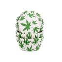 House of Marie Baking Cups Marijuana pk/48