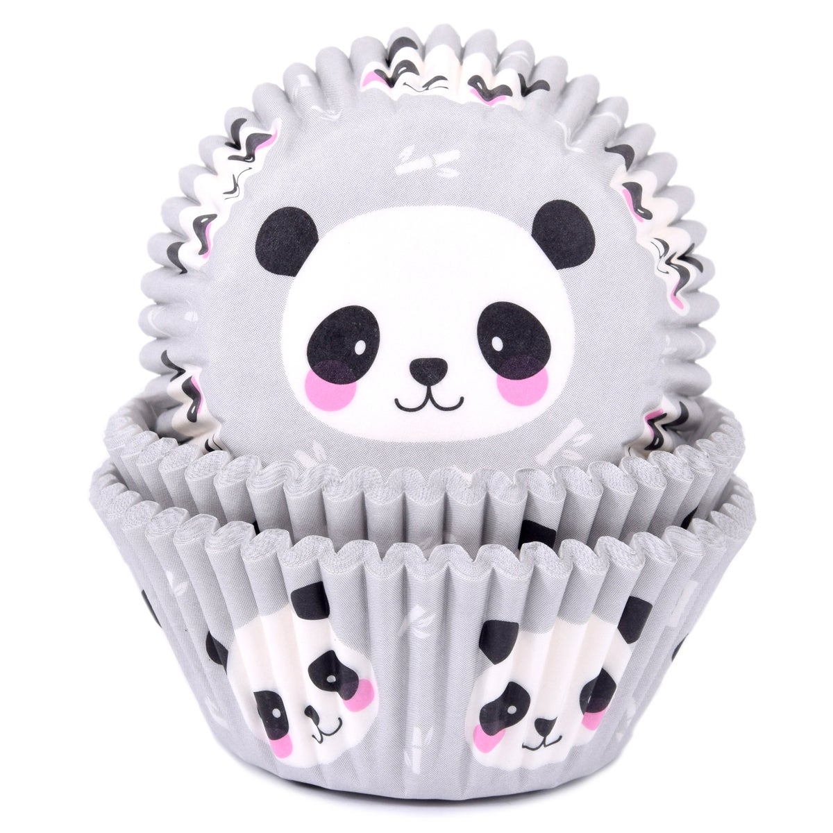 House of Marie Baking Cups Panda pk/48