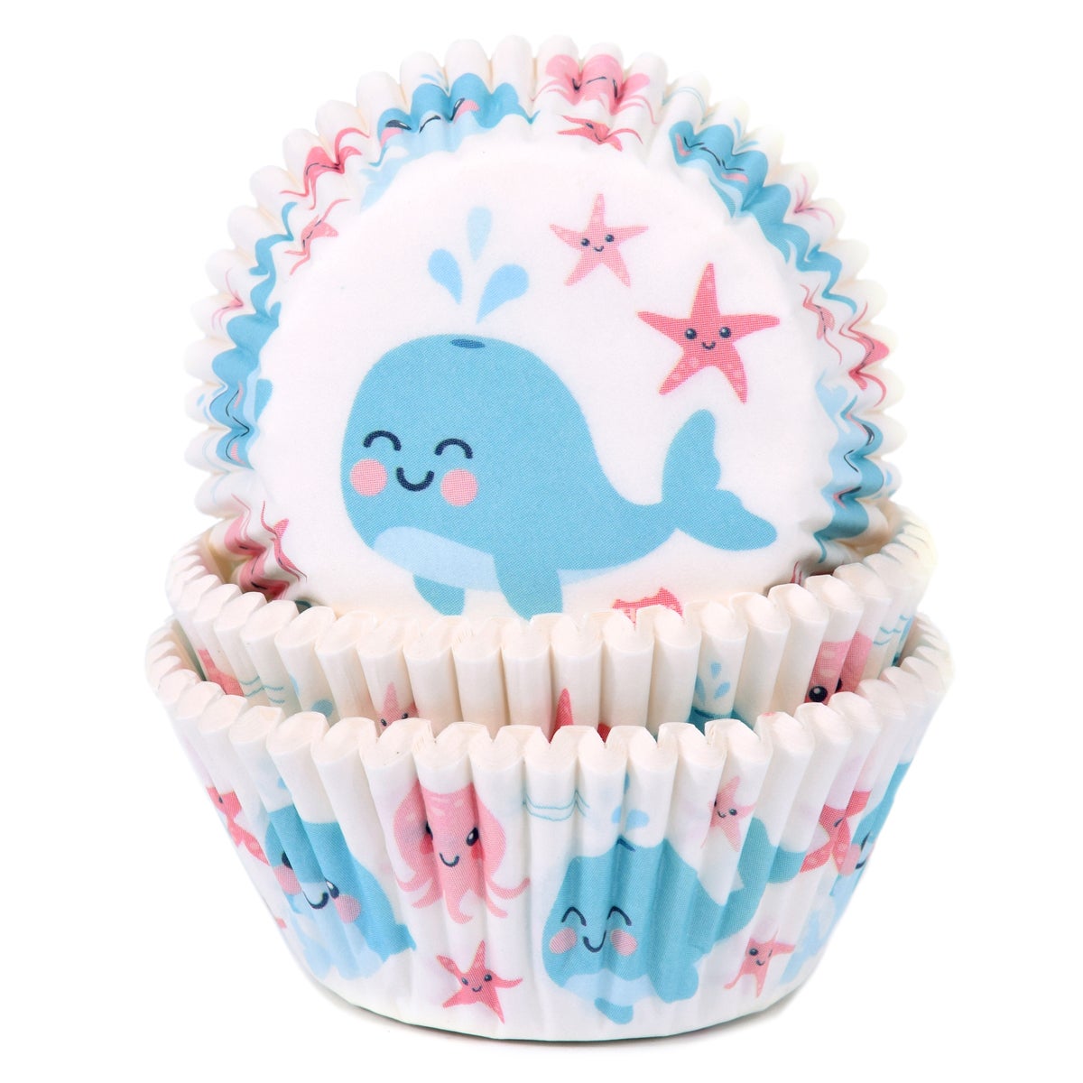 House of Marie Baking Cups Walvis pk/50